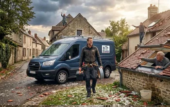 Urgence Grêle Éragny-sur-Oise | Réparation Toiture Rapide Traber Couverture